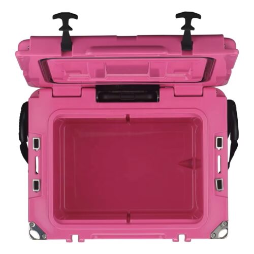 42QT Waterproof Insulated Cooler Box 40L Handle Wheels Ice Retention PU Foam LLDPE eco-friendly