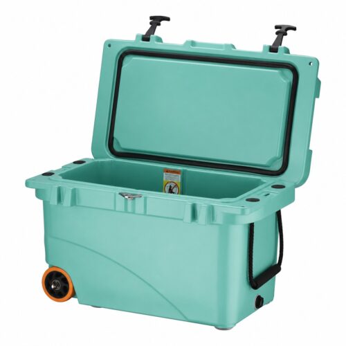 45QT Waterproof Eco-friendly Cooler Box With Wheels 42L Speaker and LED Light Ice Portable wholesale