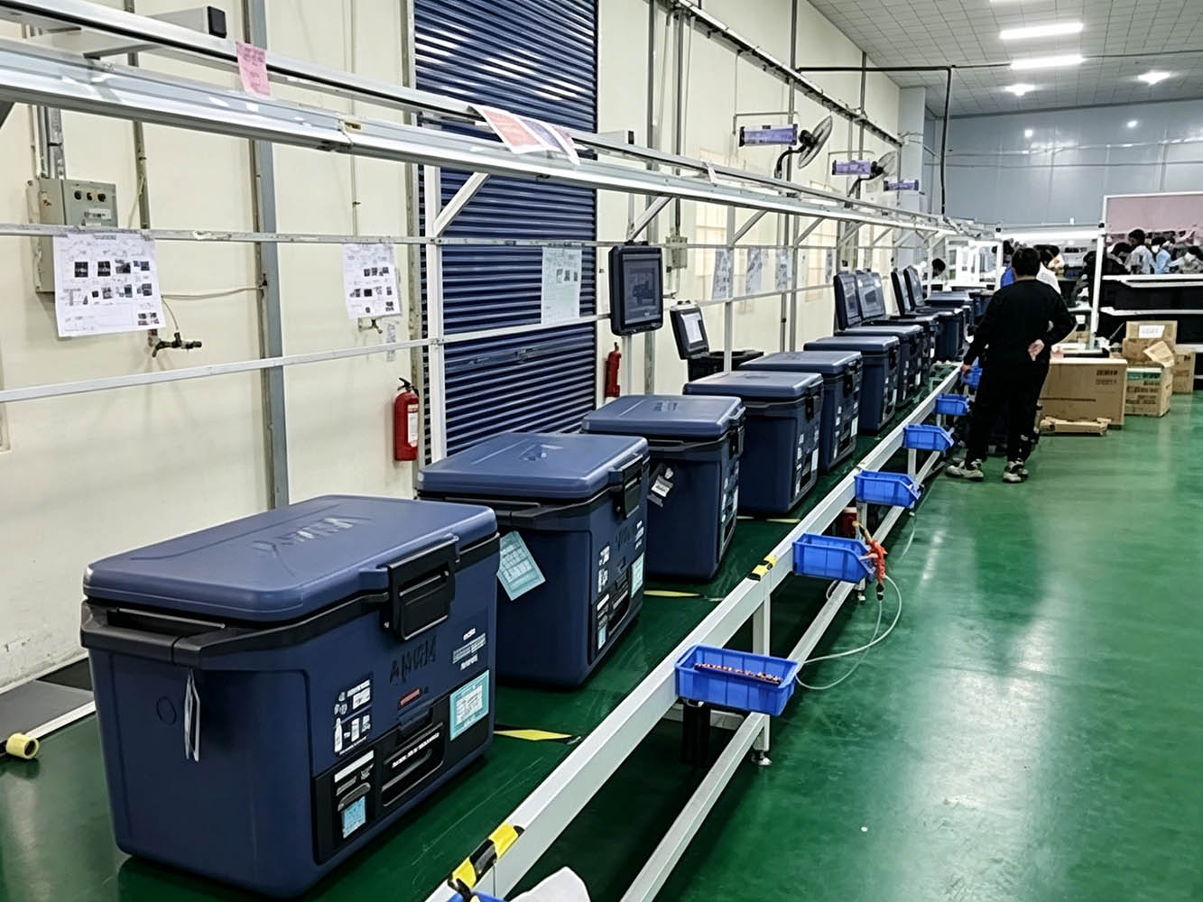 BSCI / SEDEX coolers production line