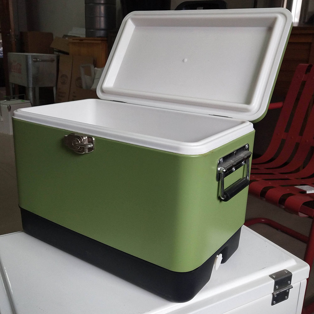 26 QT Stainless Steel Custom Metal Cooler Box 25 L Double Wall Insulated Stand CBX026A803 - Image 8