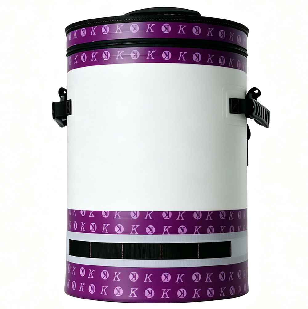 32-Can 840D Cooler Bag TPU Leakproof Waterproof Insulated Bucket Style for Food Wine Bottle custom