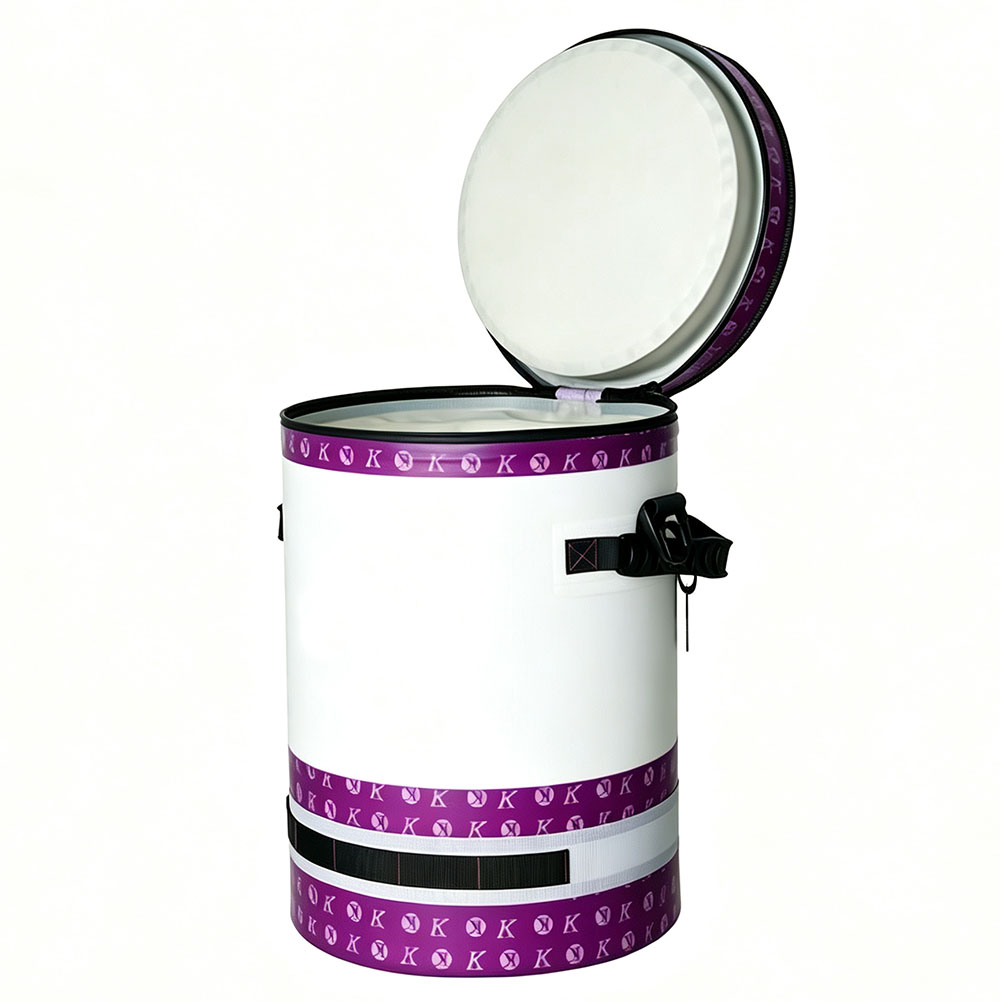 32-Can 840D Cooler Bag TPU Leakproof Waterproof Insulated Bucket Style for Food Wine Bottle ice retention