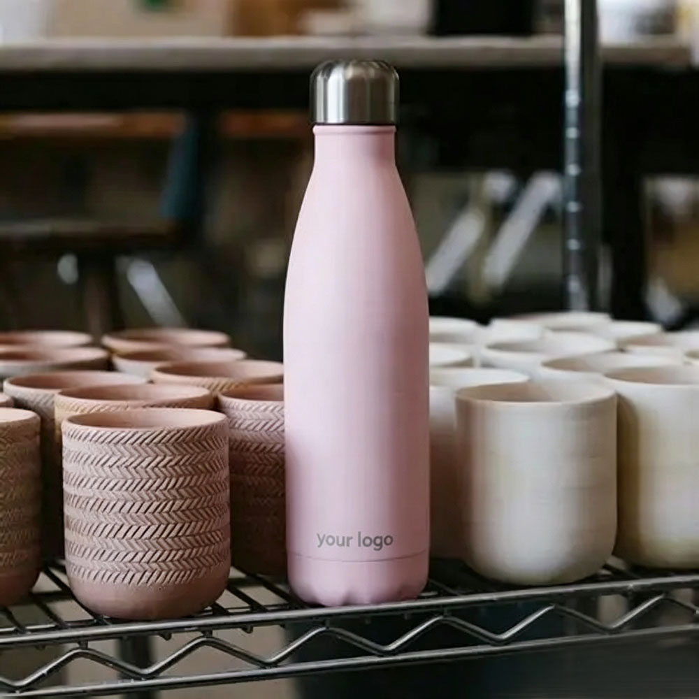 custom logos of stainless steel water bottles