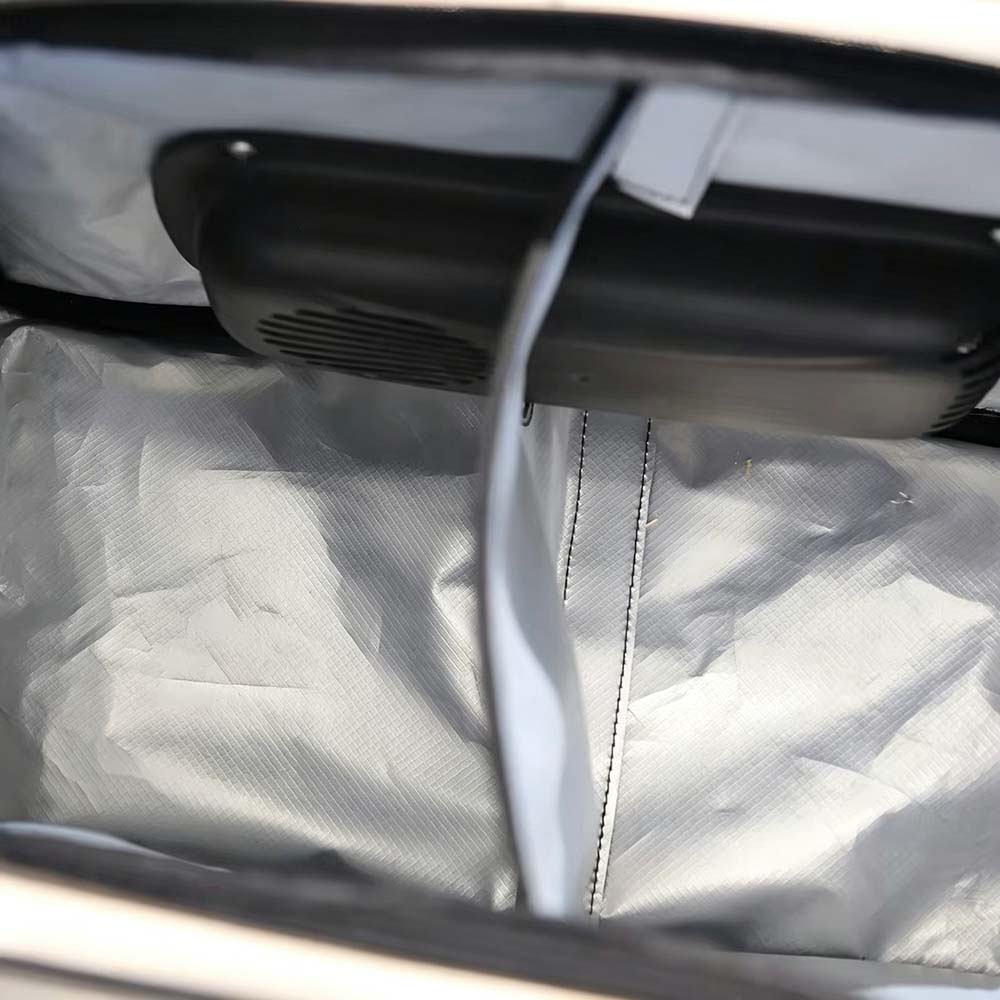 25 QT Outdoors 24L DC12V Electric Soft Cooler Bag Portable RV Car Refrigeration for Camping compartment