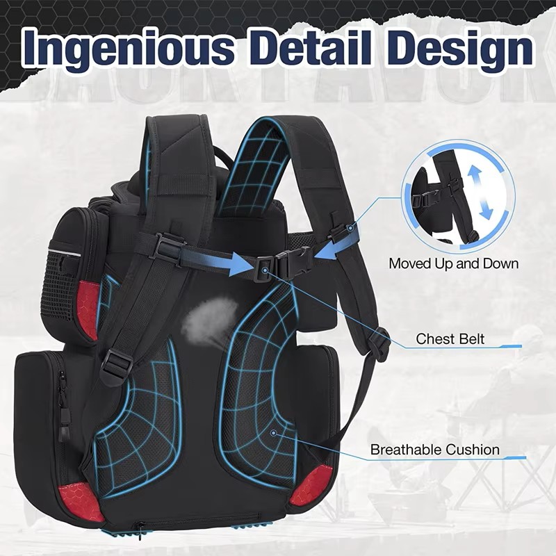 31 QT 42 QT Custom logo Oxford Cooler Bag 30 L 40 L Tarpaulin Mesh Waterproof Sling Rod solid durable