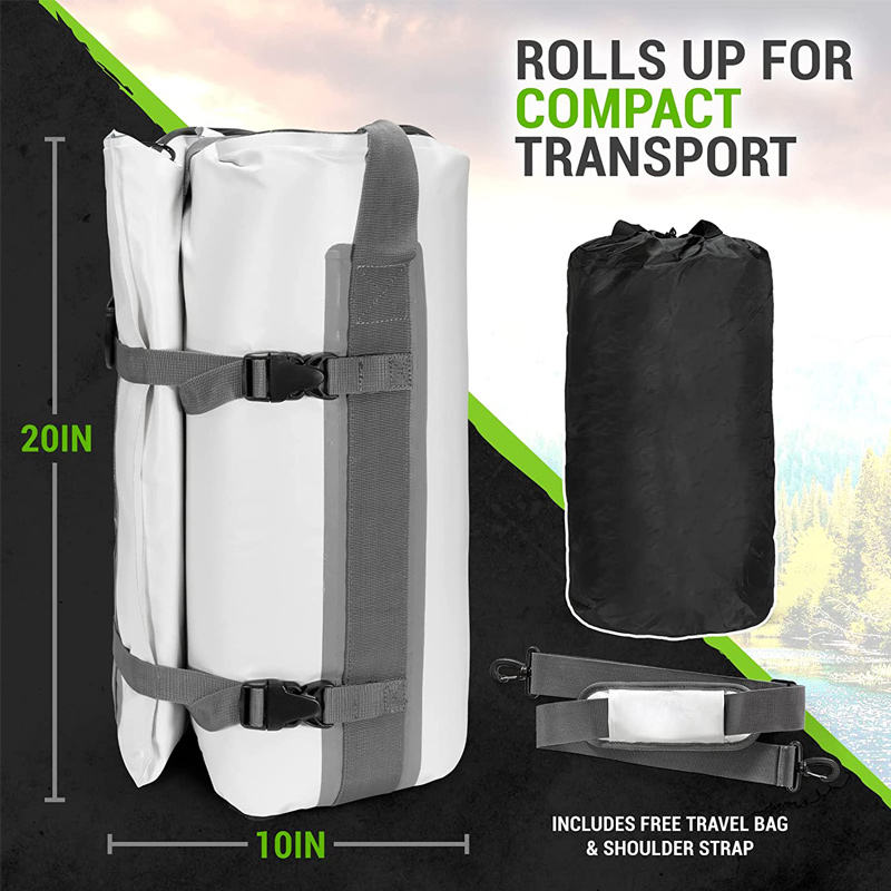 31 QT Wholesale 30 L PVC Cooling Cooler Bag Waterproof Insulated Fishing Kill Chiller Drain Valve OEM/ODM