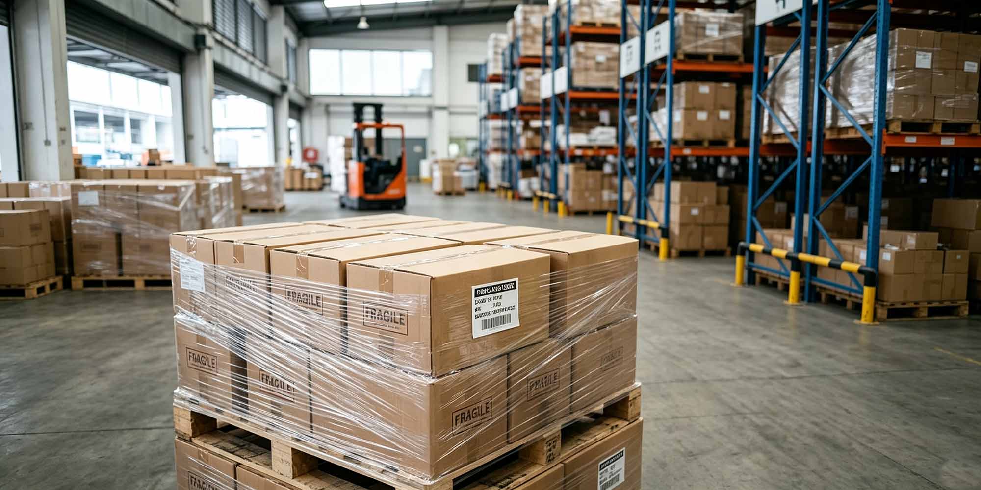 packaging and shipment inspection water bottles