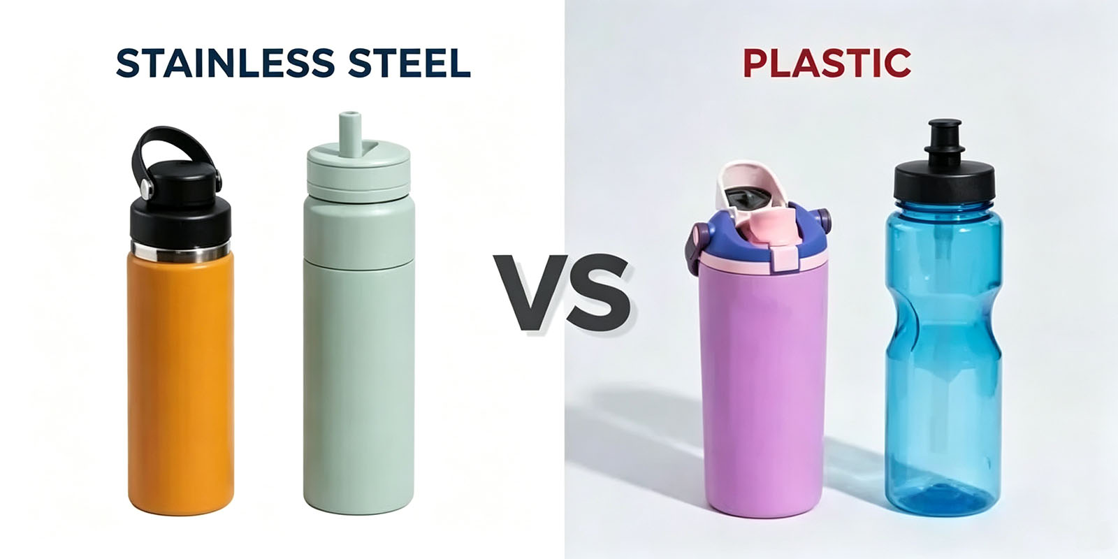 plastics and stainless steel wholesale csutom tumblers or mugs