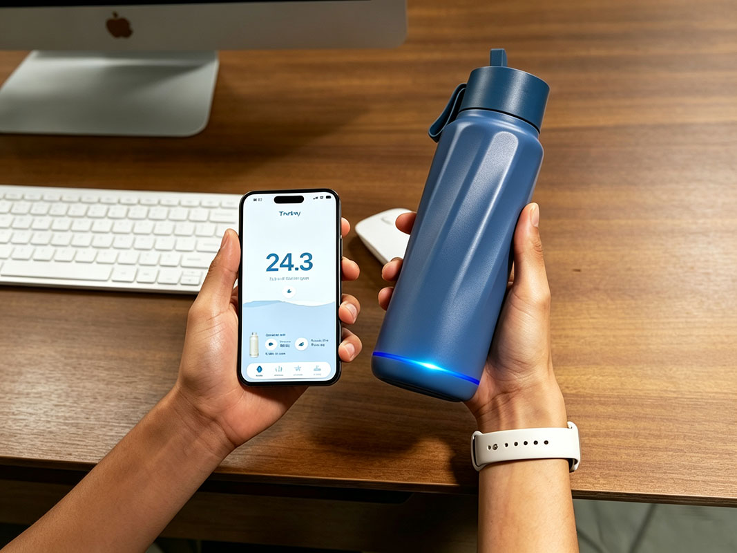 smart water bottles hydration reminders.
