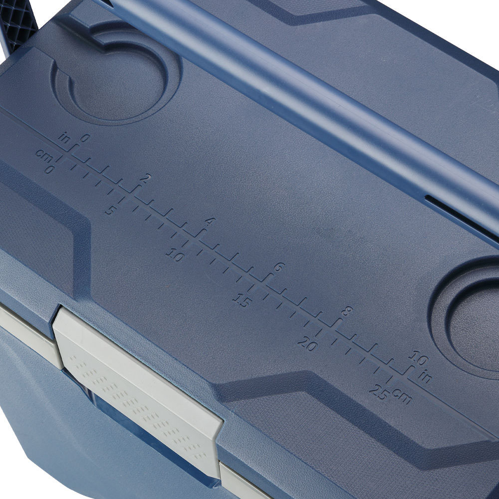 21 QT Portable Injection PP Camping Cooler Box 20 L Insulated Thermal Multifunctional measuring scales