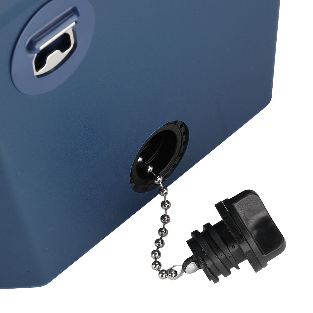 21 QT Portable Injection PP Camping Cooler Box 20 L Insulated Thermal Multifunctional drain plug