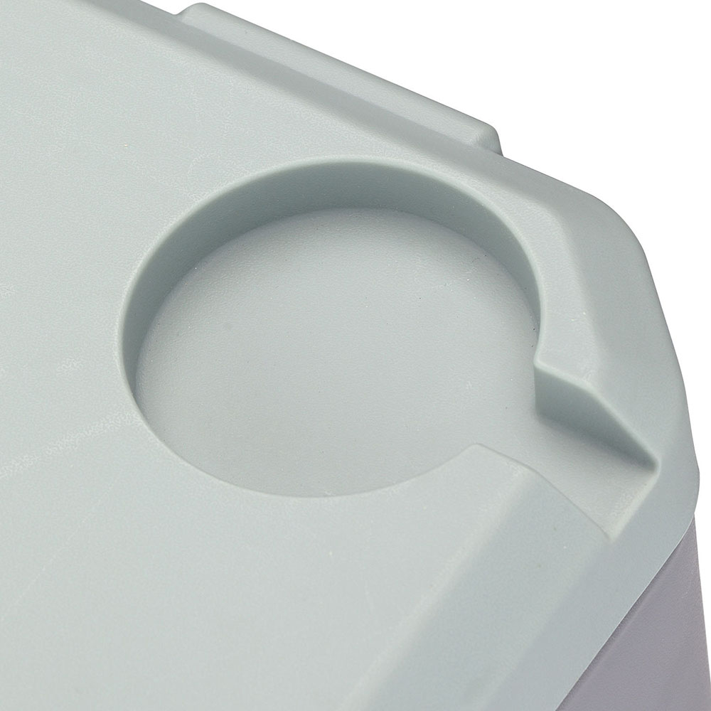 23 QT Wholesale Injection PP Cooler Box 22 L Insulated Thermal Carry Handle Basket cup holder