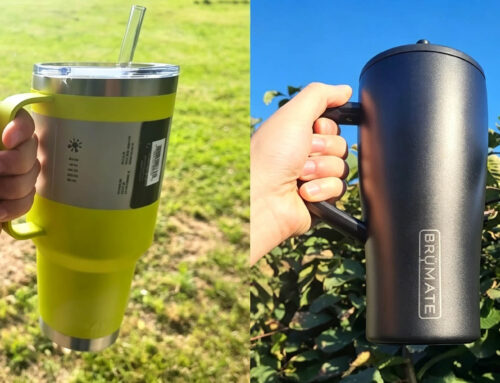 YETI Rambler vs BrüMate tumbler: Which Handle Design Is More Comfortable？