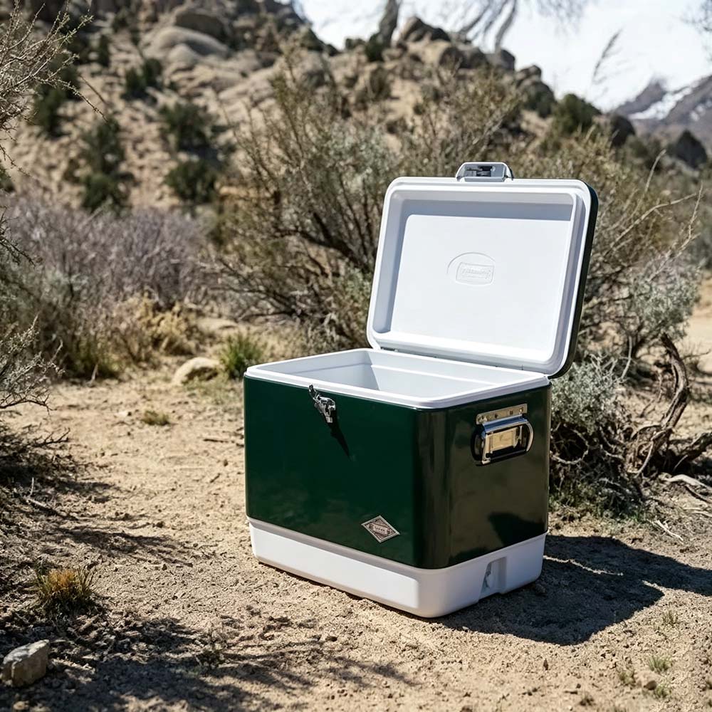coleman steel belted hard cooler boxes coleman steel belted hard cooler boxes