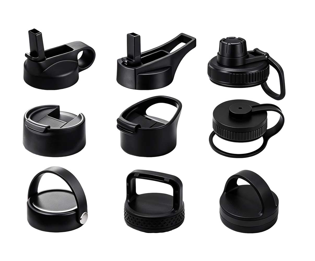njection molding wholesale custom water bottles lids