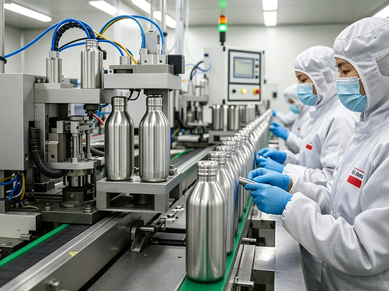 preshipment final inspection water bottle