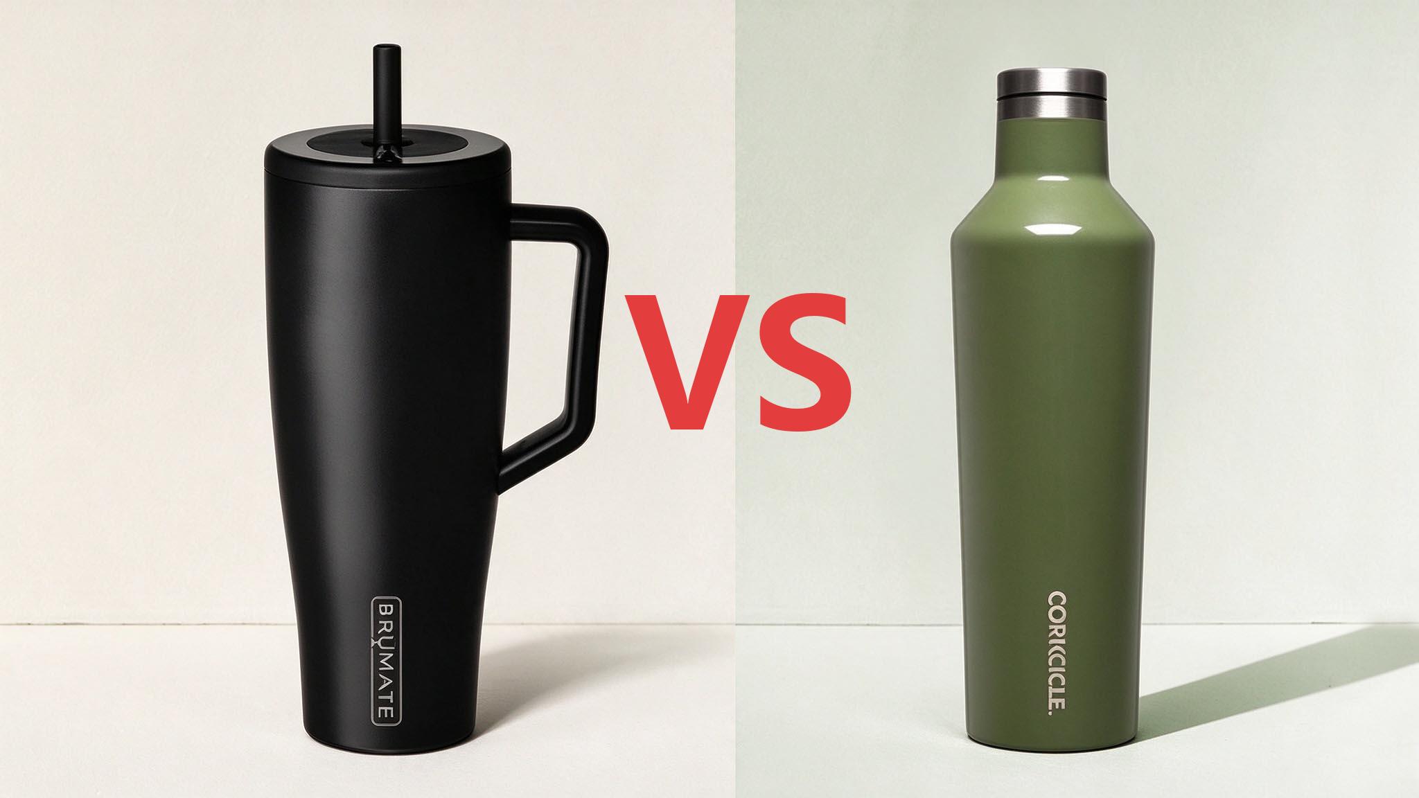 BrüMate Era 40 oz vs Corkcicle Canteen: Looks & Function